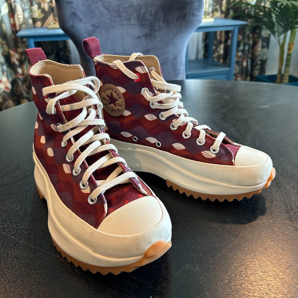 Womens Converse Run Star Hike Platform Sneakers